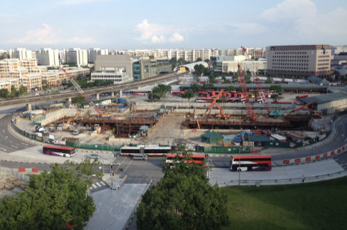 DOWNTOWN LINE EXPO AND TAMPINES
INTERCHANGES CONSTRUCTION UPDATE 